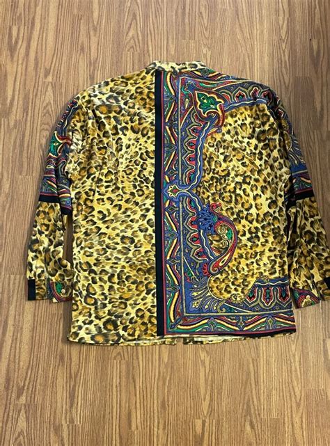 ebay vintage versace shirt|vintage versace clothes for sale.